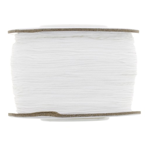 Fil de jade - Fil nylon tressé 0.5 mm - Blanc x150m