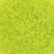 Rocaille Toho 15/0 TO15R4F - Transparent Lime Green Frosted x8g