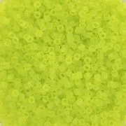 Rocaille Toho 15/0 TO15R4F - Transparent Lime Green Frosted x8g