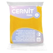 Pâte Cernit Pearl - Jaune (n°700) x56gr