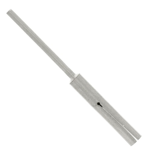 Mandrin cylindrique fendu - porte bande émeri - 60 mm - Acier x1