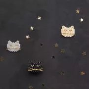 Bases pour réaliser un Pin's - 10 mm - Doré à l'or fin x10