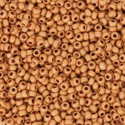Preciosa Perles rocailles 11/0 2 mm - Terra Métallique Mat - Light Gold x20g|raw }}