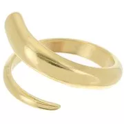 Bague fine ouverte - Taille 55 - Doré à l'or fin x1