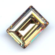Cabochon PureCrystal 4527 14x10 mm Crystal Golden Shadow