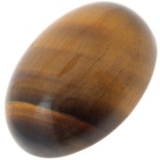 Cabochon ovale 14x10 mm en pierre gemme - Oeil de tigre x1|raw }}
