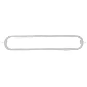 Intercalaire rectangle arrondi 29x6 mm - Argent 925 x1