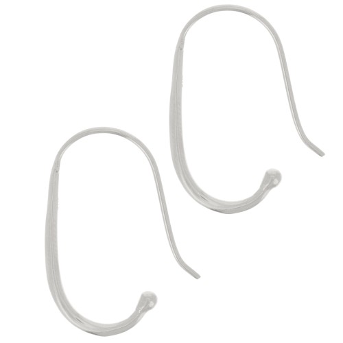 Crochets d'oreilles fil 29 mm - Argent 925 x2