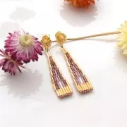 Bugles Miyuki 6 mm BGL-2031 - Metallic Mat Sage Green Luster x10g