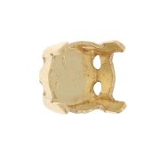 Serti griffe dos fermé pour cabochon 6 mm PureCrystal 1028 - 1088 - 1122 - Doré x1