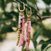 Perles cube facetté 4.5x4.5 mm en pierre gemme - Pierre de lune x10