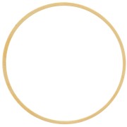 Anneaux de montage et tissage rond 40 mm - Doré x25|raw }}