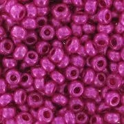 Preciosa Perles rocailles 11/0 2 mm - Rose métallique x20g