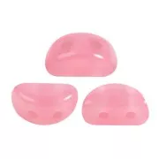 Perles en verre Kos® par Puca® 6x3 mm - Light Rose Opal x10g