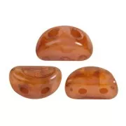 Perles en verre Kos® par Puca® 6x3 mm - Light Rose Opal Travertin x10g