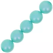 Perles nacrées PureCrystal 5810 3 mm - Crystal Iridescent Light Turquoise Pearl x20