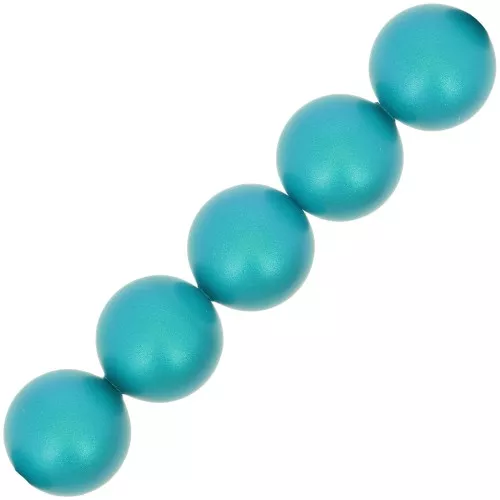 Perles nacrées PureCrystal 5810 8 mm - Crystal Iridescent Dark Turquoise Pearl x5