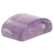 Perle 2 trous  12x8 mm en pierre gemme - Amethyste x1|raw }}