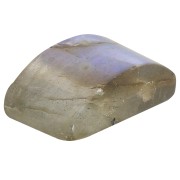 Perle 2 trous  12x8 mm en pierre gemme - Labradorite x1|raw }}