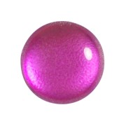 Cabochon rond en verre par Puca® 18 mm - Ice Slushy Strawberry x1