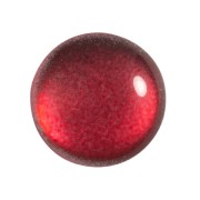 Cabochon rond en verre par Puca® 18 mm - Ice Slushy Cherry x1|raw }}
