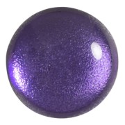 Cabochon rond en verre par Puca® 25 mm - Ice Slushy Purple Grape x1
