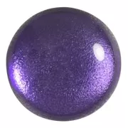 Cabochon rond en verre par Puca® 25 mm - Ice Slushy Purple Grape x1