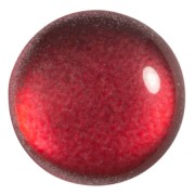 Cabochon rond en verre par Puca® 25 mm - Ice Slushy Cherry x1|raw }}