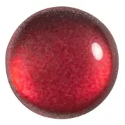 Cabochon rond en verre par Puca® 25 mm - Ice Slushy Cherry x1