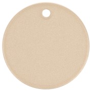 Sequin rond 13 mm à graver - épaisseur 0.8 mm - Gold filled mat (Or laminé) x1|raw }}