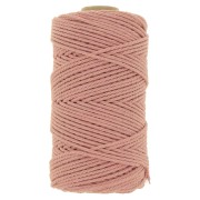 Bobine de cordon en coton pour macramé 2 mm - Blush x100m|raw }}