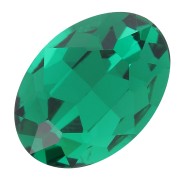 Cabochon ovale Aurora A4120 14x10 mm - Emerald x1|raw }}