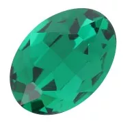 Cabochon ovale Aurora A4120 14x10 mm - Emerald x1