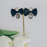 Cabochon ovale Aurora A4120 14x10 mm - Black Diamond x1