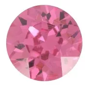 Cabochon rond Aurora A1088 6 mm - Rose x1