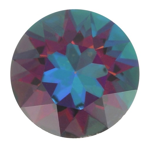 Cabochon rond Aurora A1088 6 mm - Crystal Vitrail Medium x1