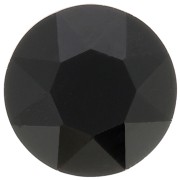 Cabochon rond Aurora A1088 8 mm - Jet x1
