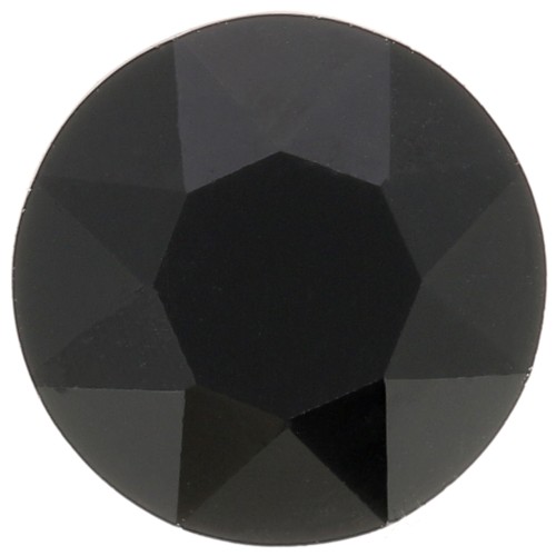 Cabochon rond Aurora A1088 8 mm - Jet x1