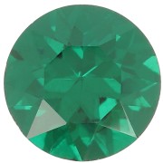 Cabochon rond Aurora A1088 8 mm - Emerald x1