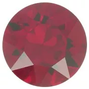 Cabochon rond Aurora A1088 8 mm - Ruby x1