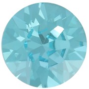 Cabochon rond Aurora A1088 8 mm - Aquamarine x1|raw }}