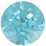 Cabochon rond Aurora A1088 8 mm - Aquamarine x1