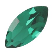 Cabochon navette Aurora A4200 10x5 mm - Emerald x1|raw }}