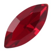 Cabochon navette Aurora A4200 10x5 mm - Ruby x1|raw }}