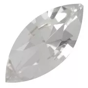 Cabochon navette Aurora A4200 15x7 mm - Crystal x1