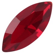 Cabochon navette Aurora A4200 15x7 mm - Ruby x1|raw }}