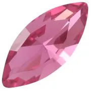 Cabochon navette Aurora A4200 15x7 mm - Rose x1