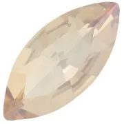 Cabochon navette Aurora A4200 15x7 mm - Crystal Golden Shadow x1