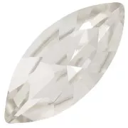 Cabochon navette Aurora A4200 15x7 mm - Crystal Silver Shade x1