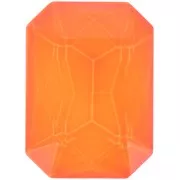 Cabochon octogone Aurora A4627 18x13 mm - Crystal Electric Orange x1